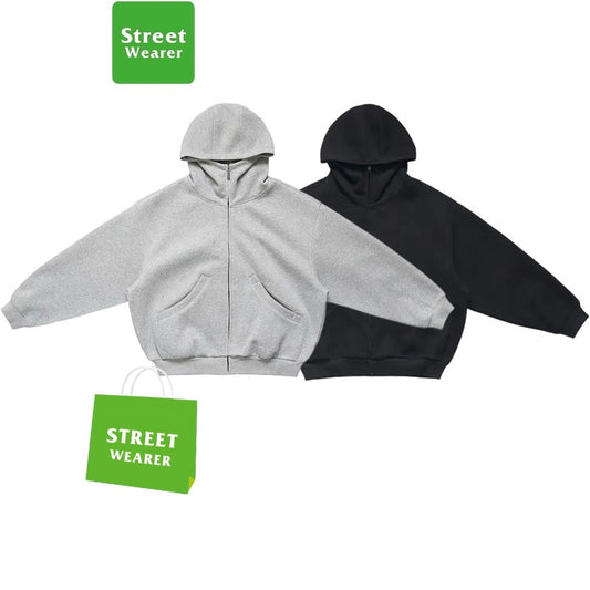 550G Scuba Knit Boxy Hoodie SW019UNF8898