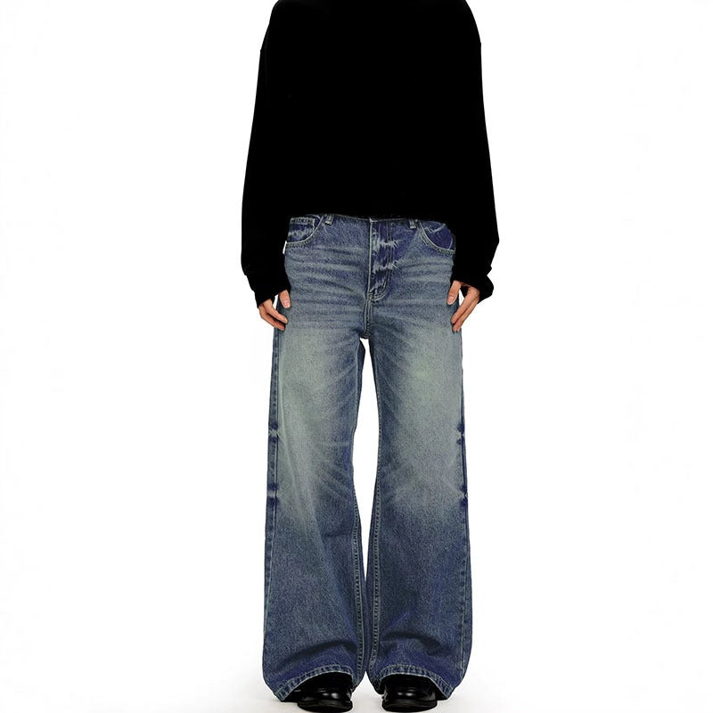 Cleanfit Washed  Retro Cat-Whisker Jeans CK5567