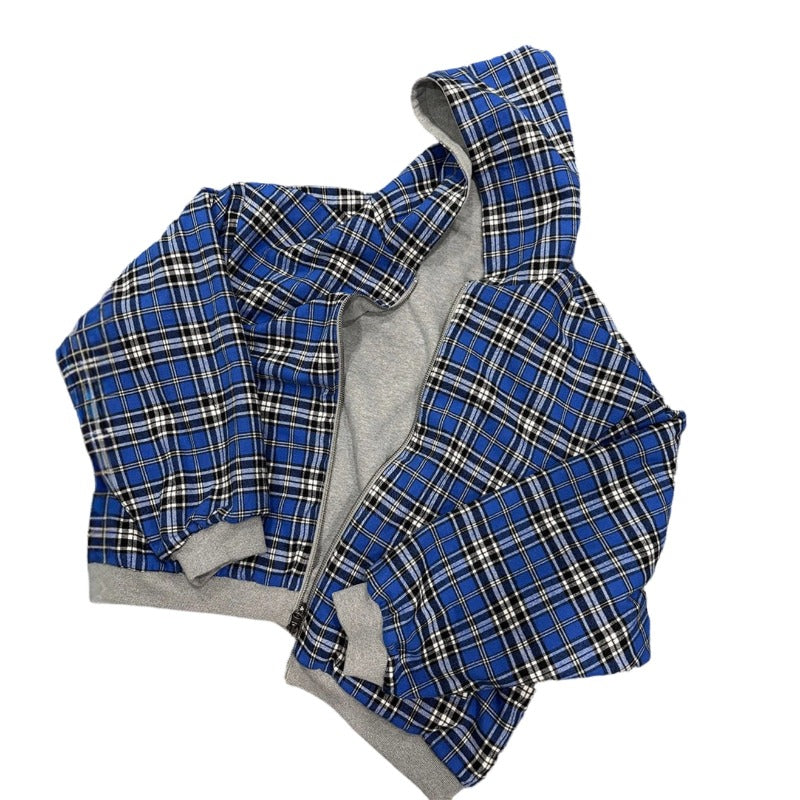 Double-faced Knit Reversible Full-zip Hoodies 1295